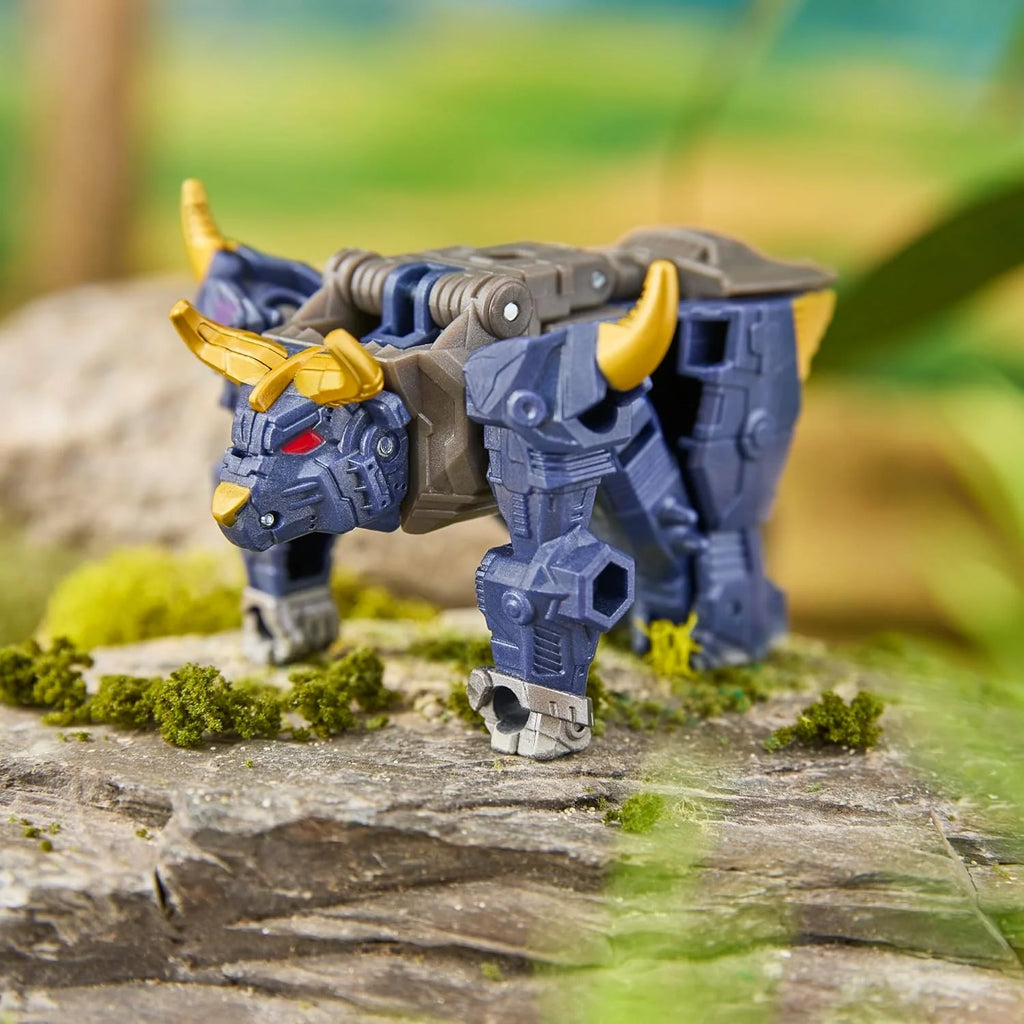 CYBERWORLD Megatron Cyber Changers 4-Inch Action Figure, Quick Change to Bull Mode, Robot Toys for Boys and Girls 6 and Up
