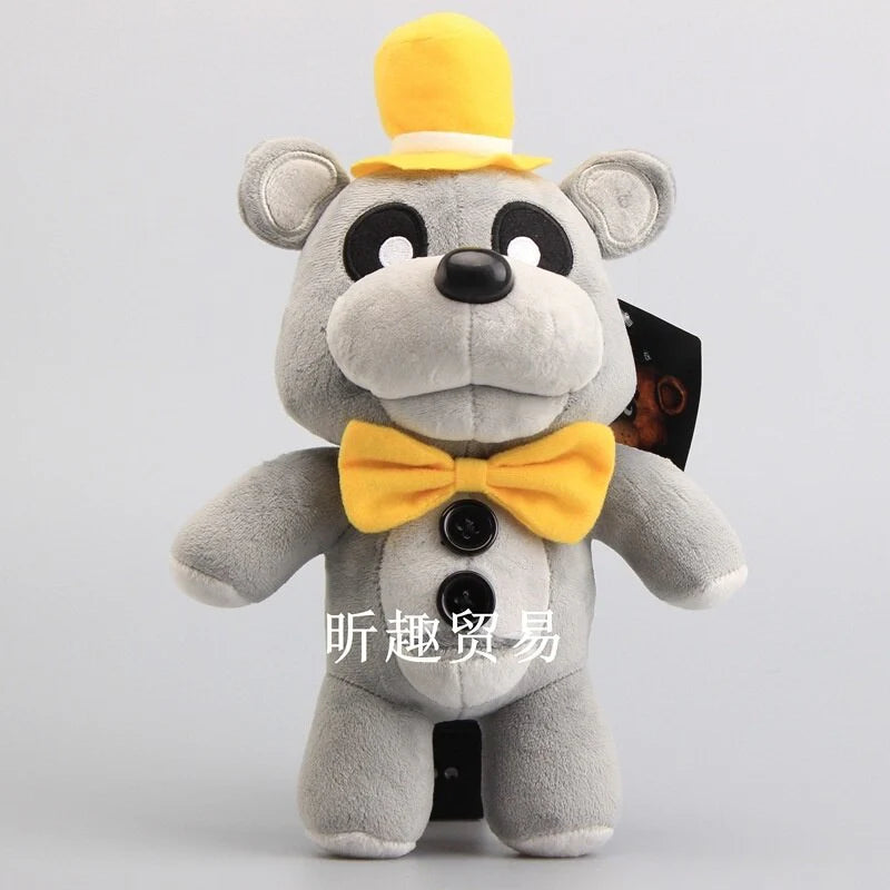 30Cm Fnafs Plush Toys Fazbear Nightmare Fredbear Golden Freddy Plush Doll El Chip Lefty Rockstar Foxy Stuffed