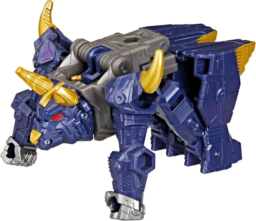 CYBERWORLD Megatron Cyber Changers 4-Inch Action Figure, Quick Change to Bull Mode, Robot Toys for Boys and Girls 6 and Up